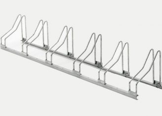 6-bikes galvanised bike racks