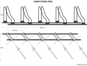 5 Bike Stands Parking Specs